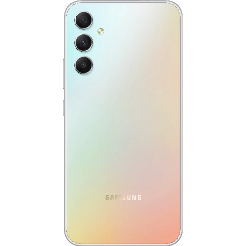 Смартфон Samsung Galaxy A34 5G 6/128 ГБ, серебристый